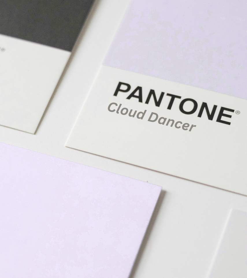 Pantone Farbe 2026 Cloud Dancer Naturstein Terrasse