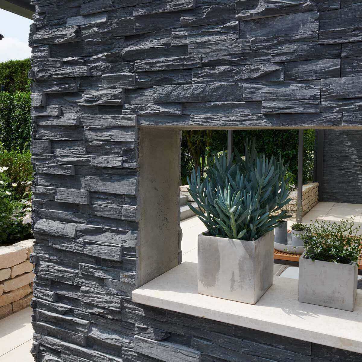 Verblender und Wandverkleidung