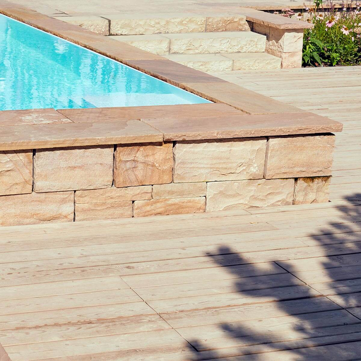 Golden Sand® Plaza Systemmauerwerk