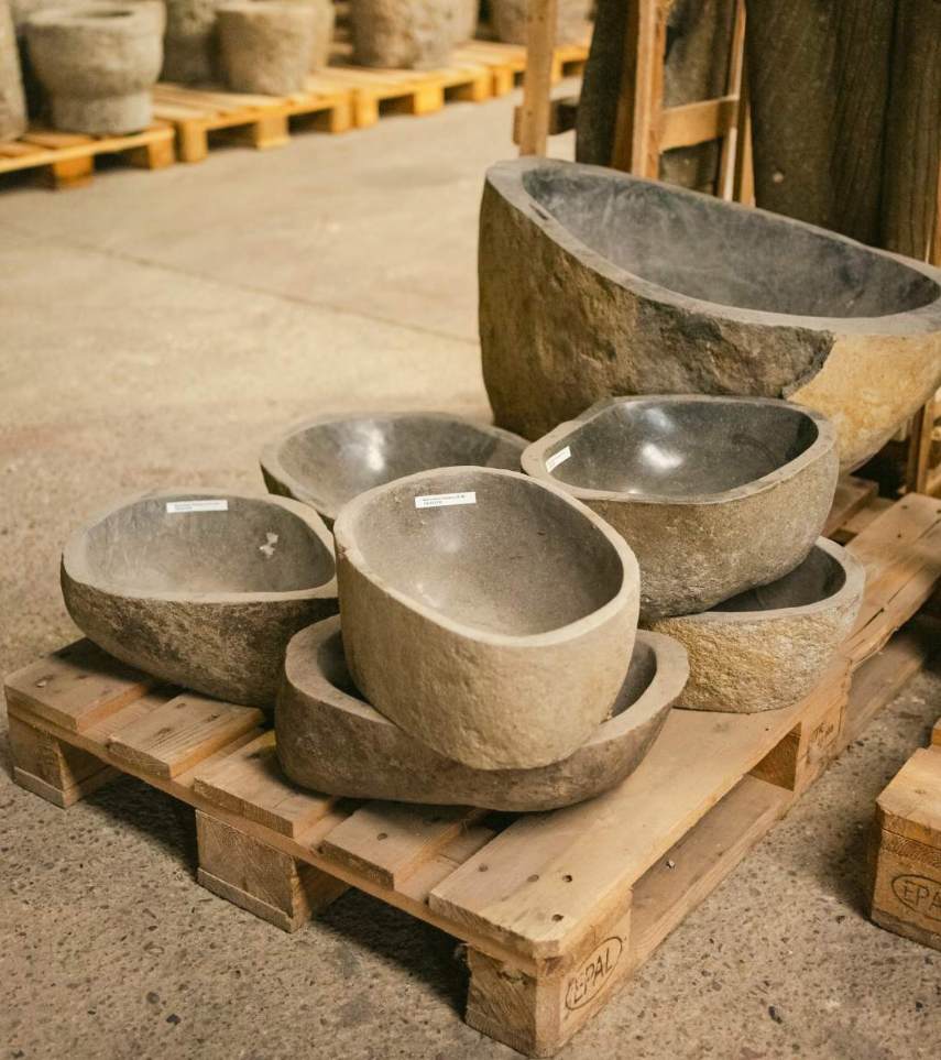 Naturstein Schalen