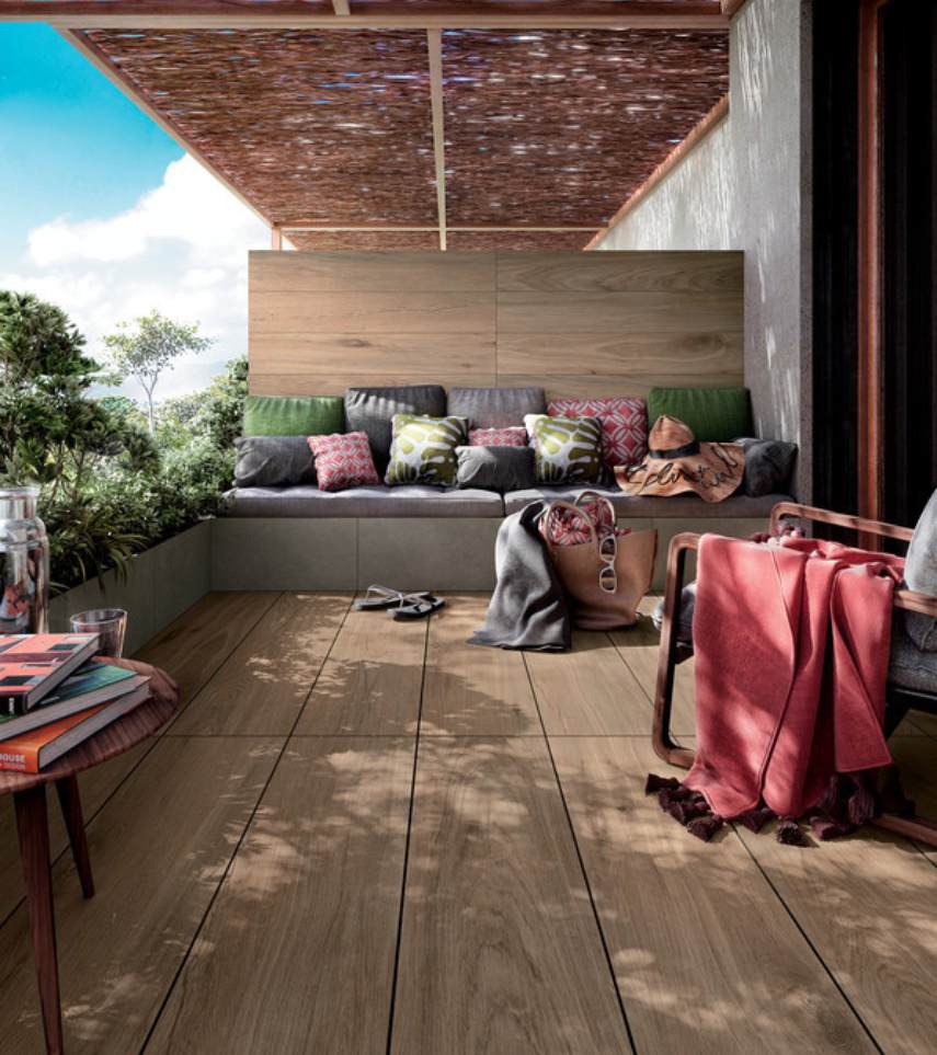 Feinsteinzeug Holzoptik