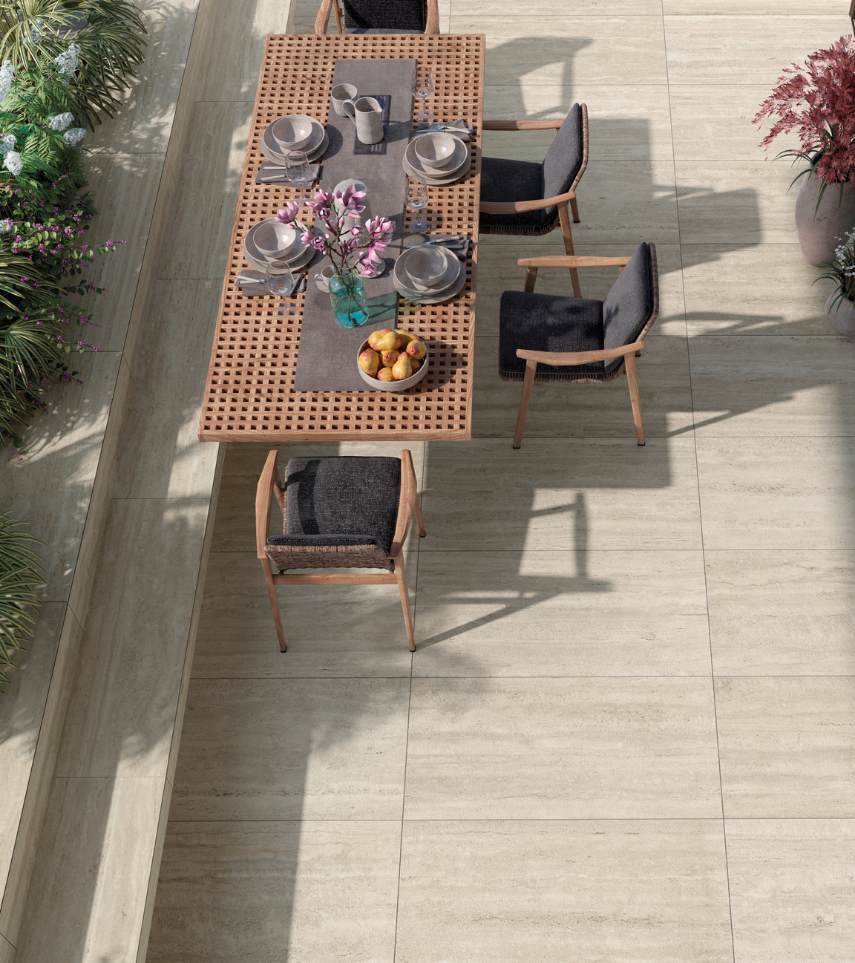 Feinsteinzeug Steinoptik