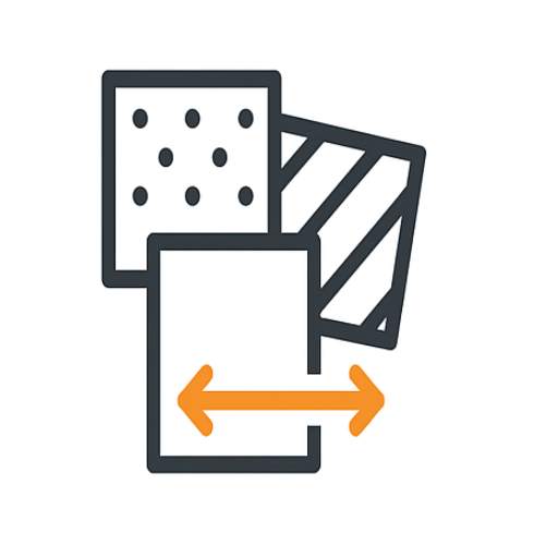 Formate und Kalibrierung von Basaltplatten