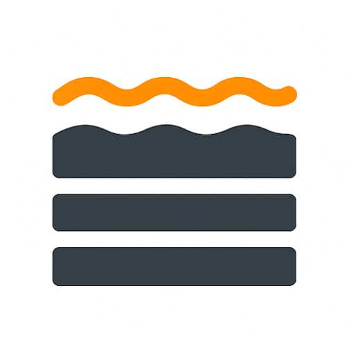 Entstehung von Sandsteinplatten durch Sedimentablagerung