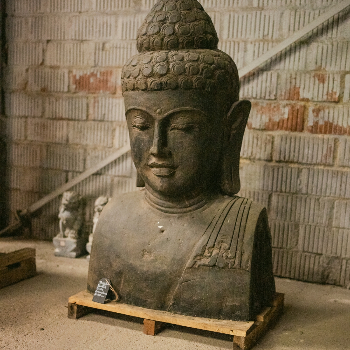 Große Buddha Skulptur