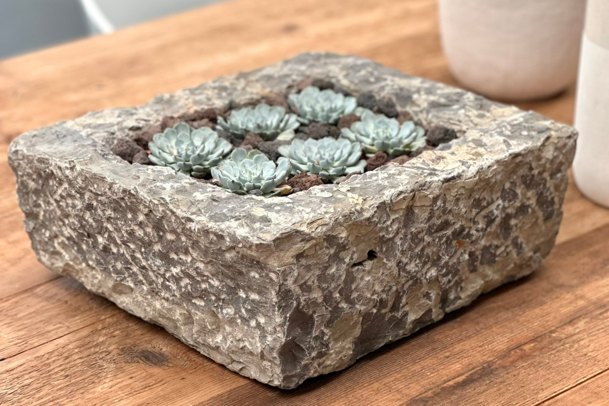 Eckiger Soulplanter® als Pflanzgefäß