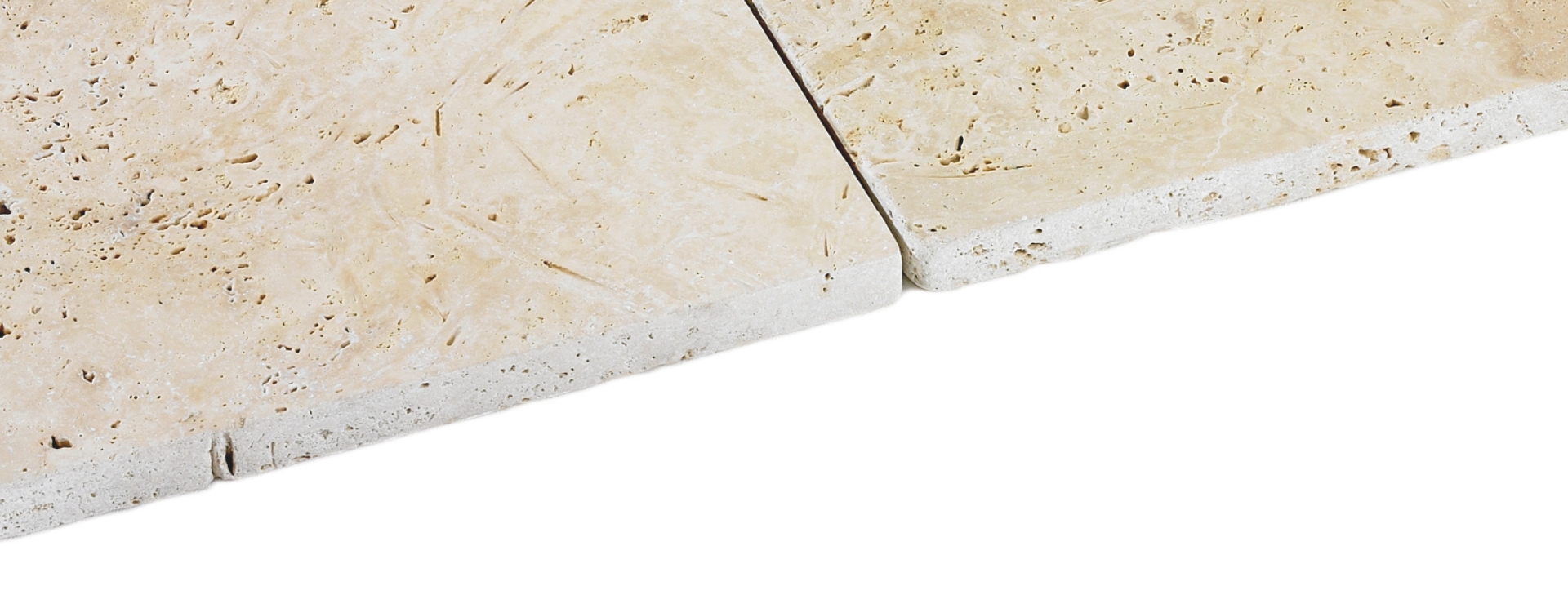 Plaza Kantenfinish bei Natursteinplatten