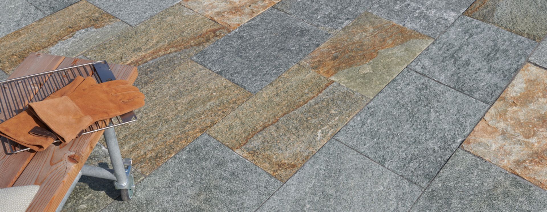 Bodenplatten Struktura, gesägte Kanten Bodenplatten Struktura, gesägte Kanten