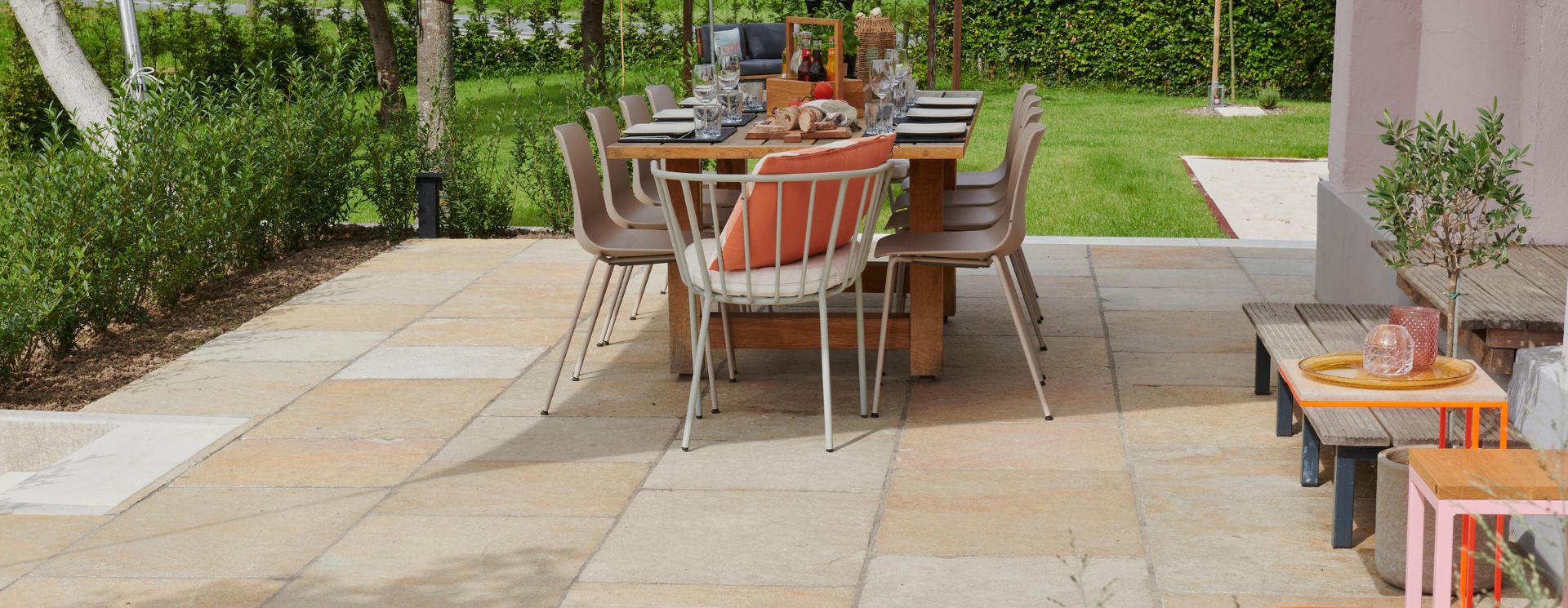Terrassenplatten