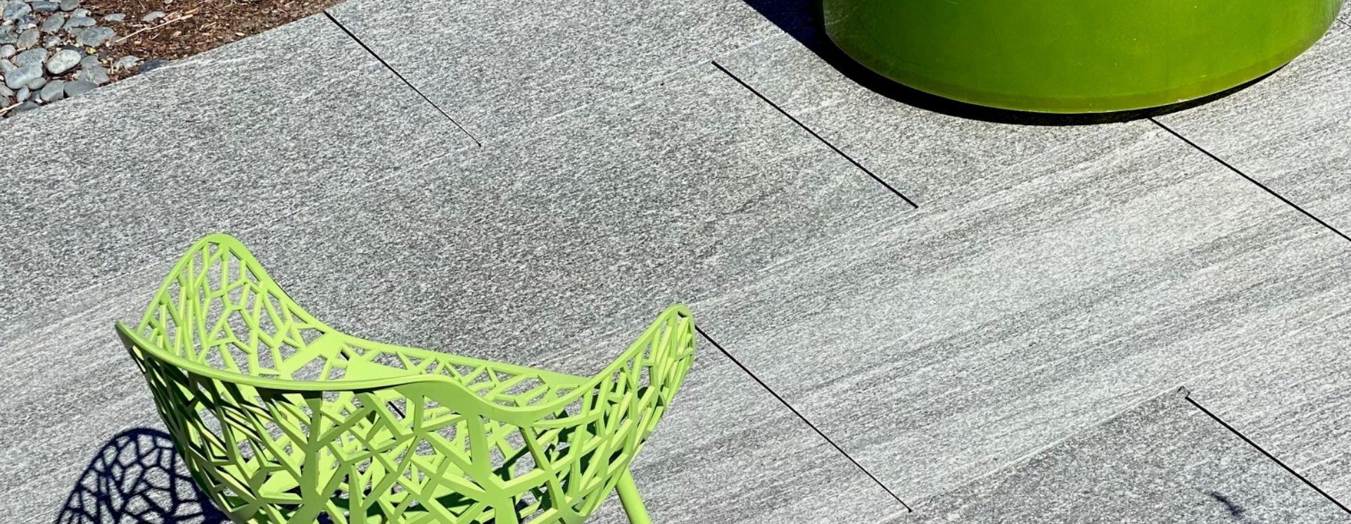 Terrassenplatten aus Gneis