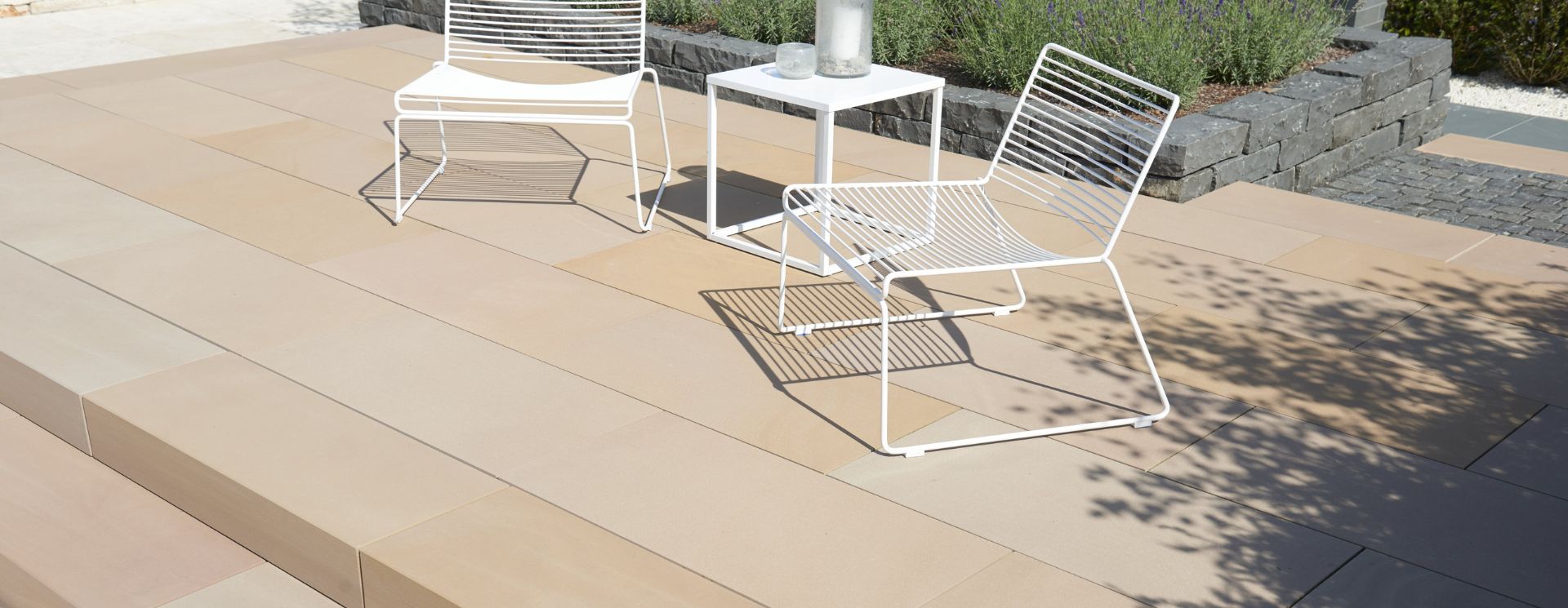 Terrassenplatten Hydrojet