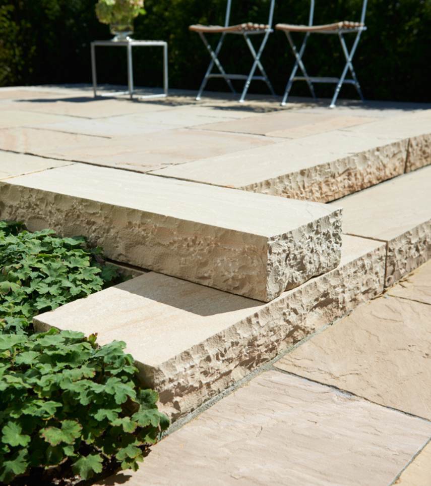 Blockstufen Struktura