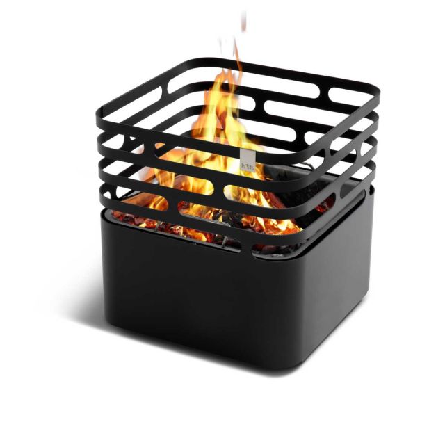 höfats CUBE Feuerkorb schwarz
