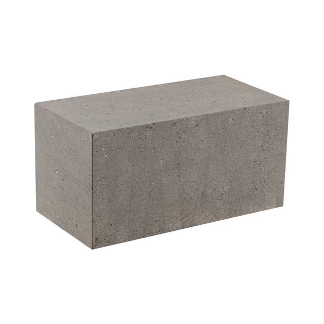 Basanaro® Sitzobjekt CUBE" dunkel geschliffen"