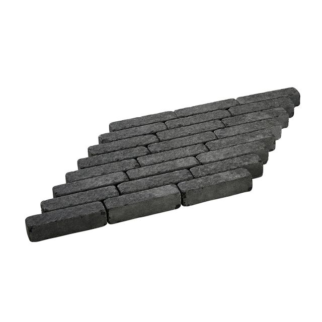 Basalt Pureblack Riemchenpflaster Classico