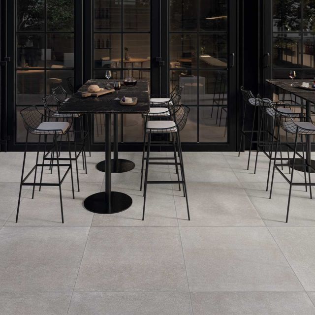 Dotcom Grey DG01 Feinsteinzeug Terrassenplatten