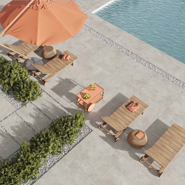 Perla EV01 Feinsteinzeug Terrassenplatten