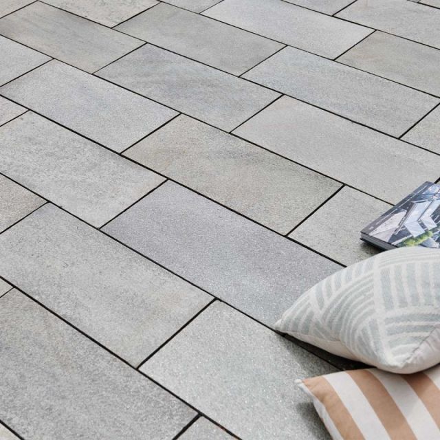 Forest Quarzit Terrassenplatten Struktura