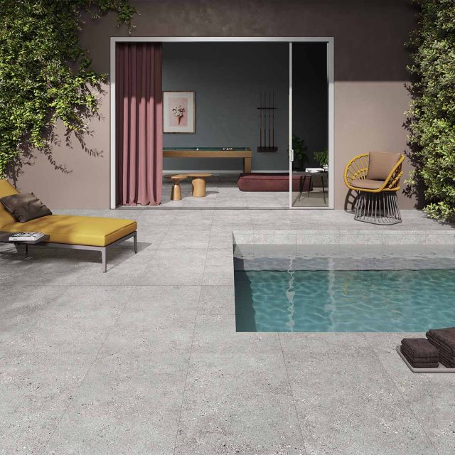 Grigio FR02 Feinsteinzeug Terrassenplatten