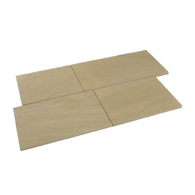 Golden Sand® Sandstein Bodenplatten Struktura +