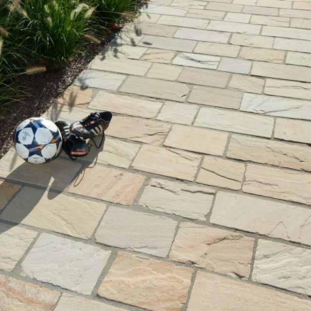 Golden Sand® Sandstein Drivestone Plaza