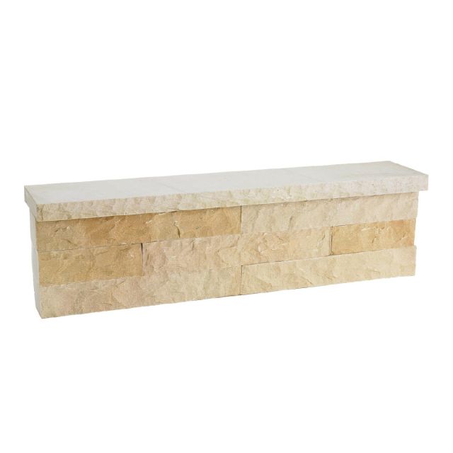 Golden Sand® Sandstein Mauerabdeckung Easy-Wall