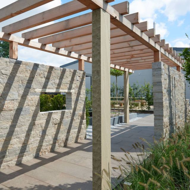 Golden Sand® Sandstein Pergolastelen