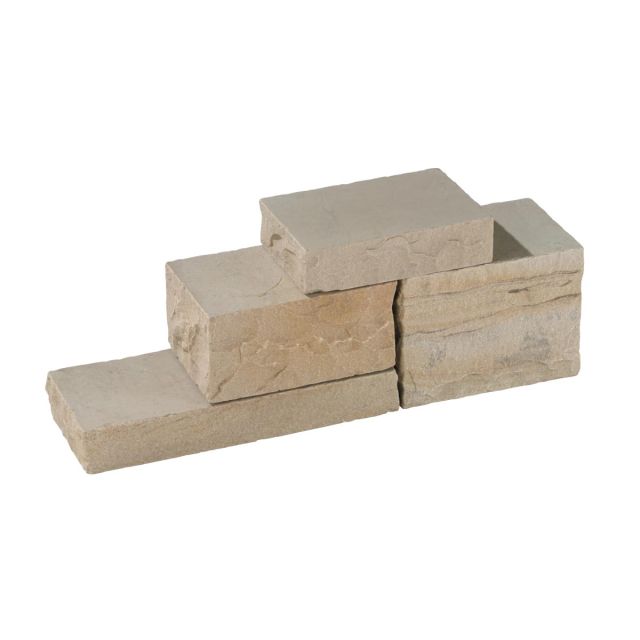 Golden Sand® Sandstein Plaza Systemmauerwerk