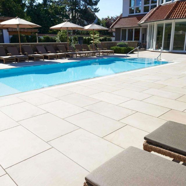 Golden Sand® Sandstein Terrassenplatten Elegance