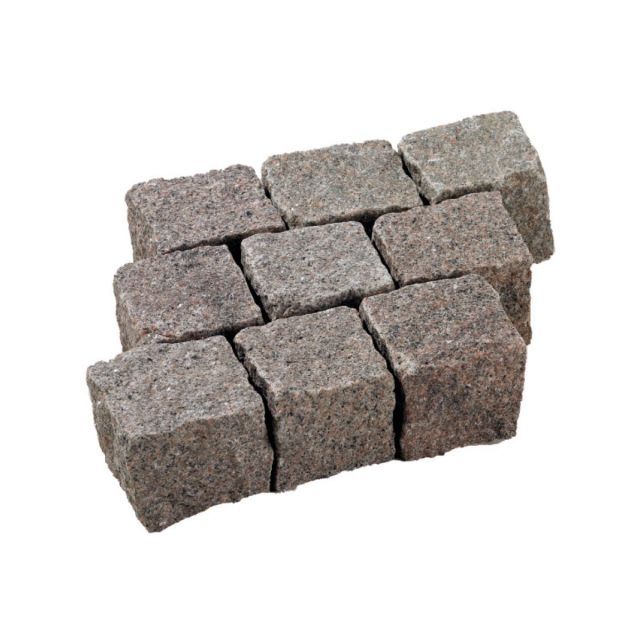 Granit Lachsrot Neupflaster