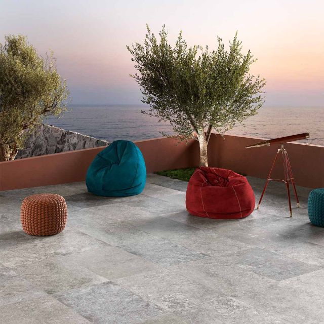 Greige BG03 Feinsteinzeug Terrassenplatten