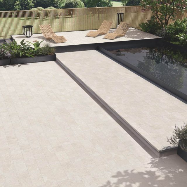 MaPierre Blanc MP01 Feinsteinzeug Terrassenplatten