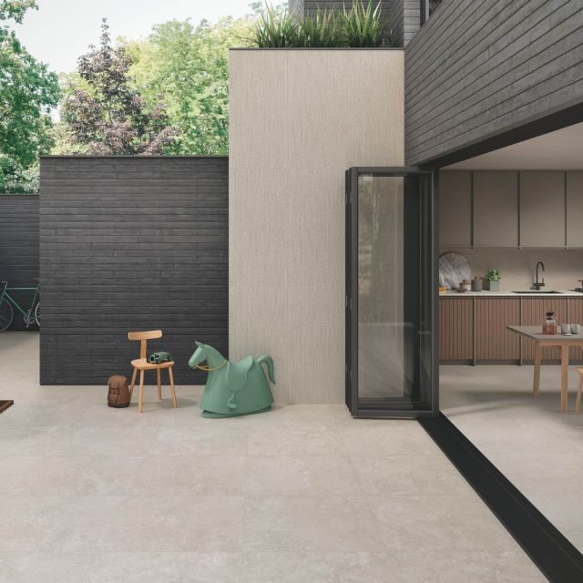 MaPierre Gris MP04 Feinsteinzeug Terrassenplatten