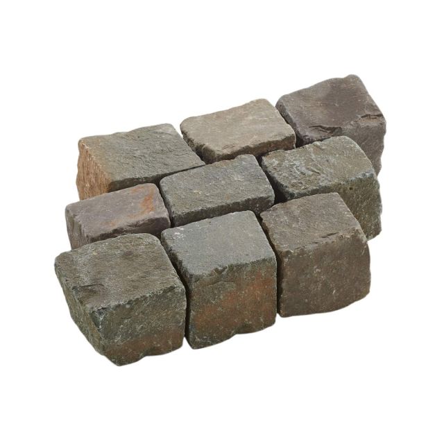 Grauwacke-Melaphyr Pflaster gebraucht