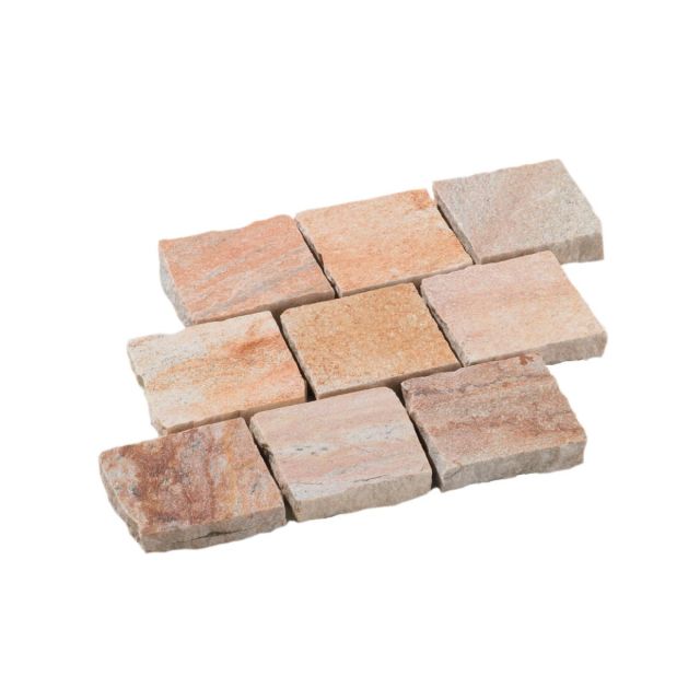 Quarzit Sao Tomé Pink Neupflaster