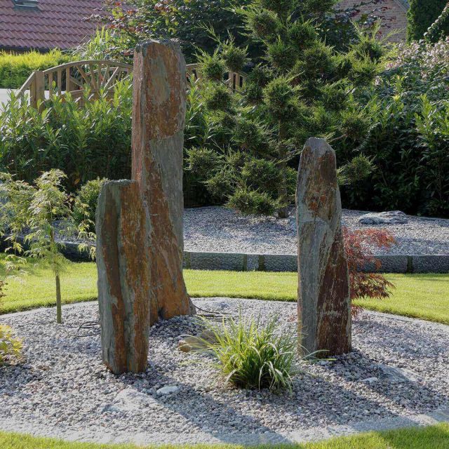 Schiefer Monolithe Natural L""