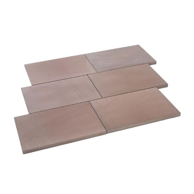 Tropical Red Sandstein Bodenplatten Elegance