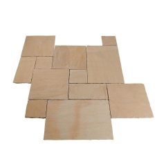 Golden Sand®Sandstein Bodenp. Vintage Röm. Verband