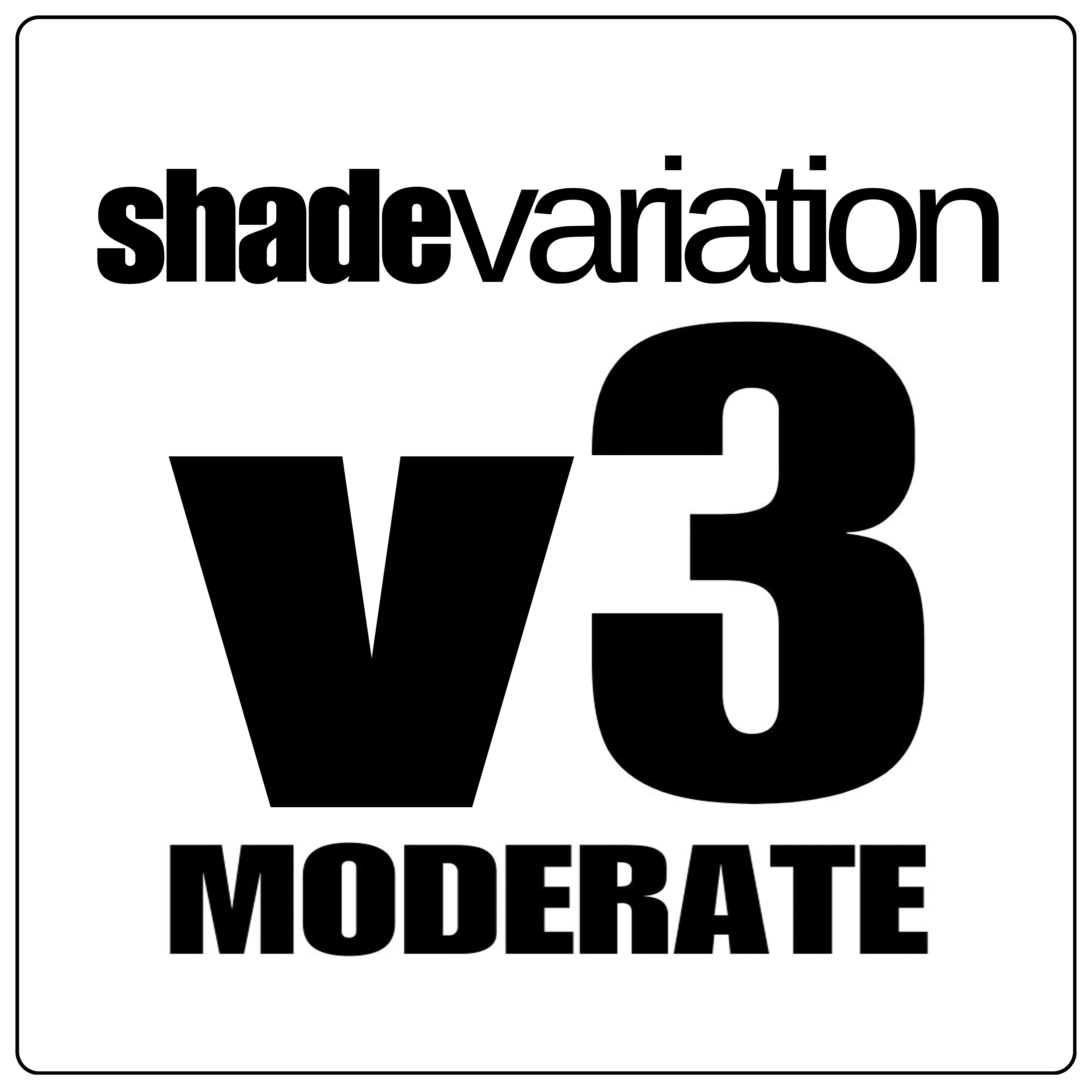 V3 = moderate Farb- und Texturschwankungen